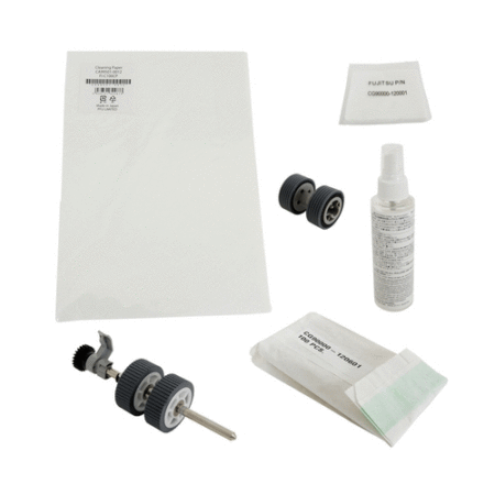 Genuine Fujitsu ScanSnap iX1400 ScanAid Cleaning and Consumable Kit CG01000-277701