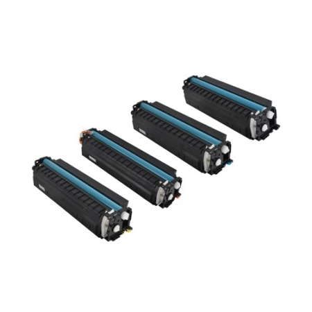 HP 414A-SET Color LaserJet Enterprise M455dn Compatible Toner Cartridges - Set of 4